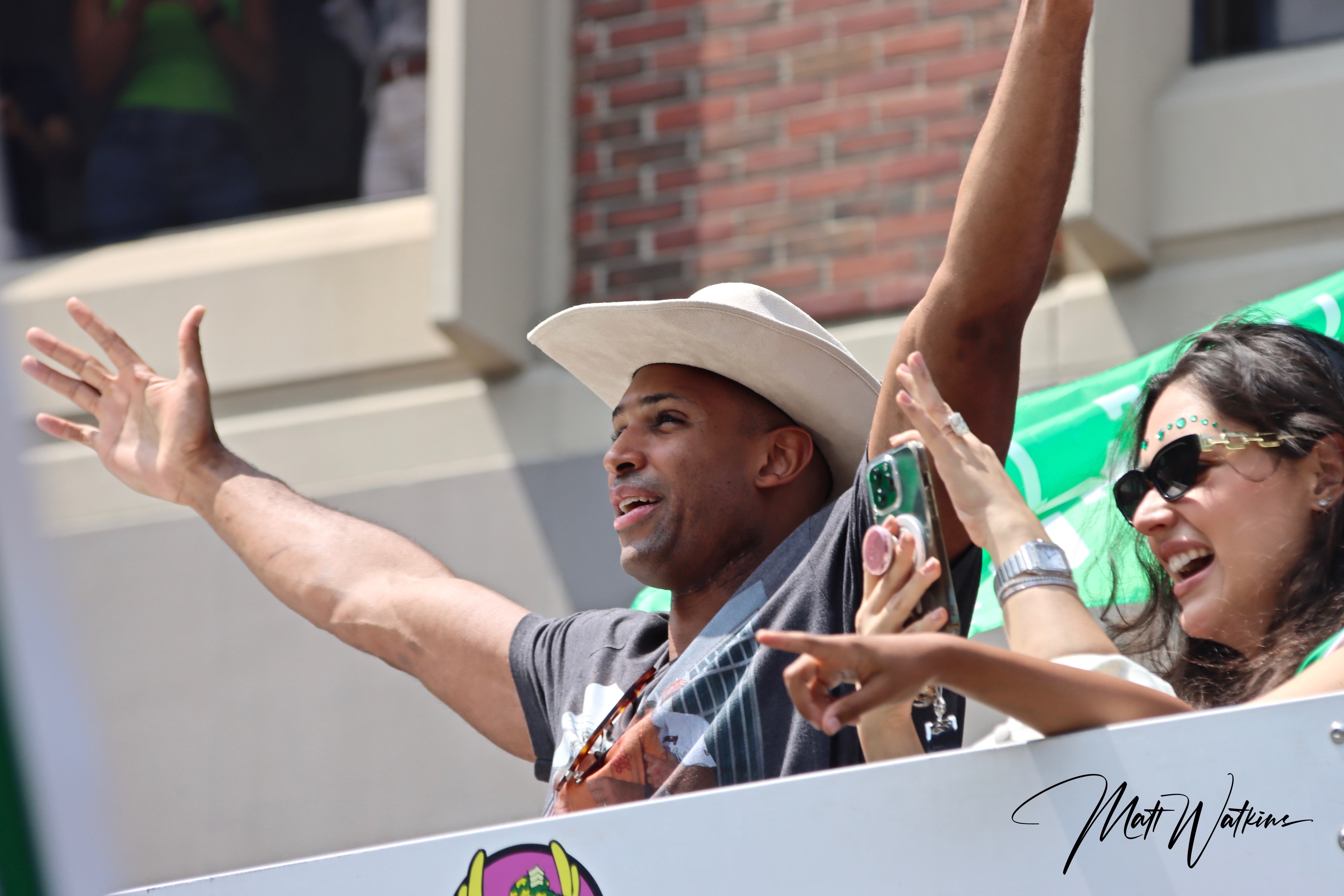 Celtics' victory parade - Al Horford