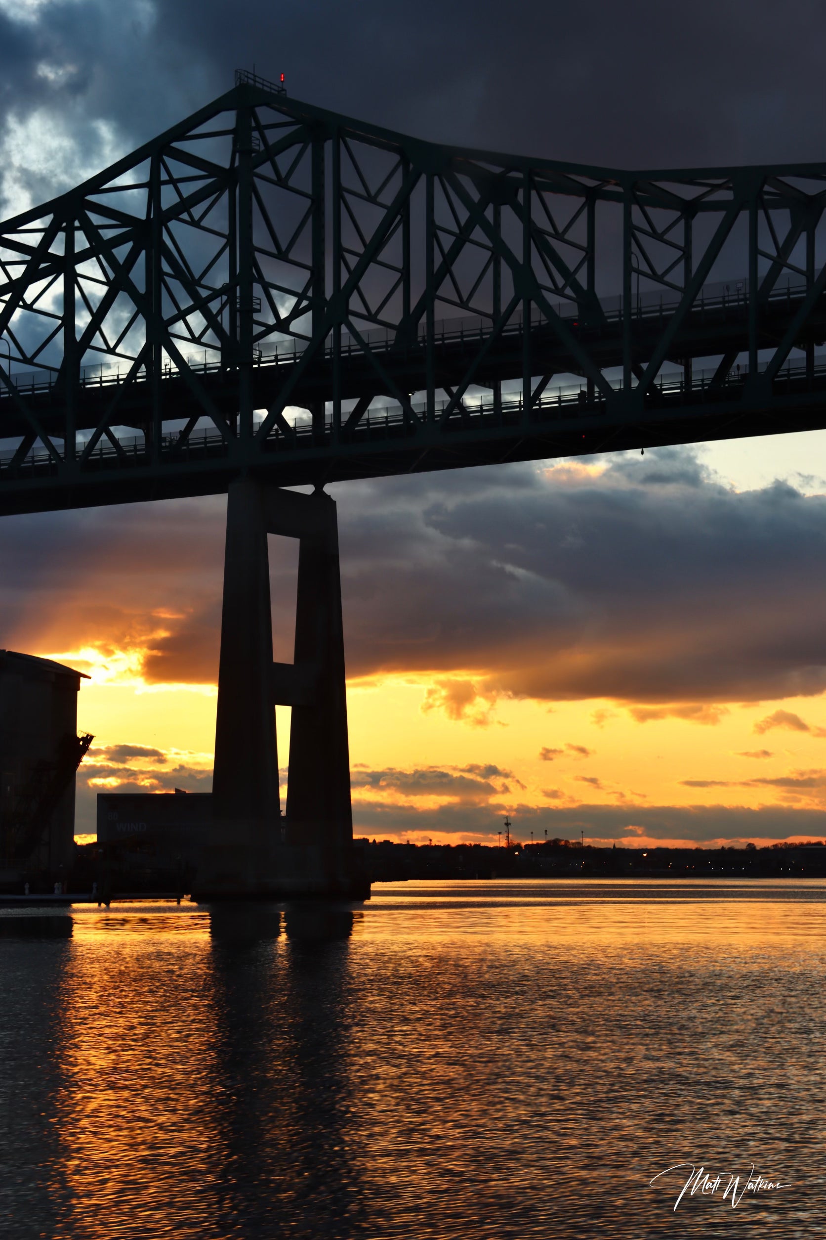 Tobin Bridge, Boston Harbor