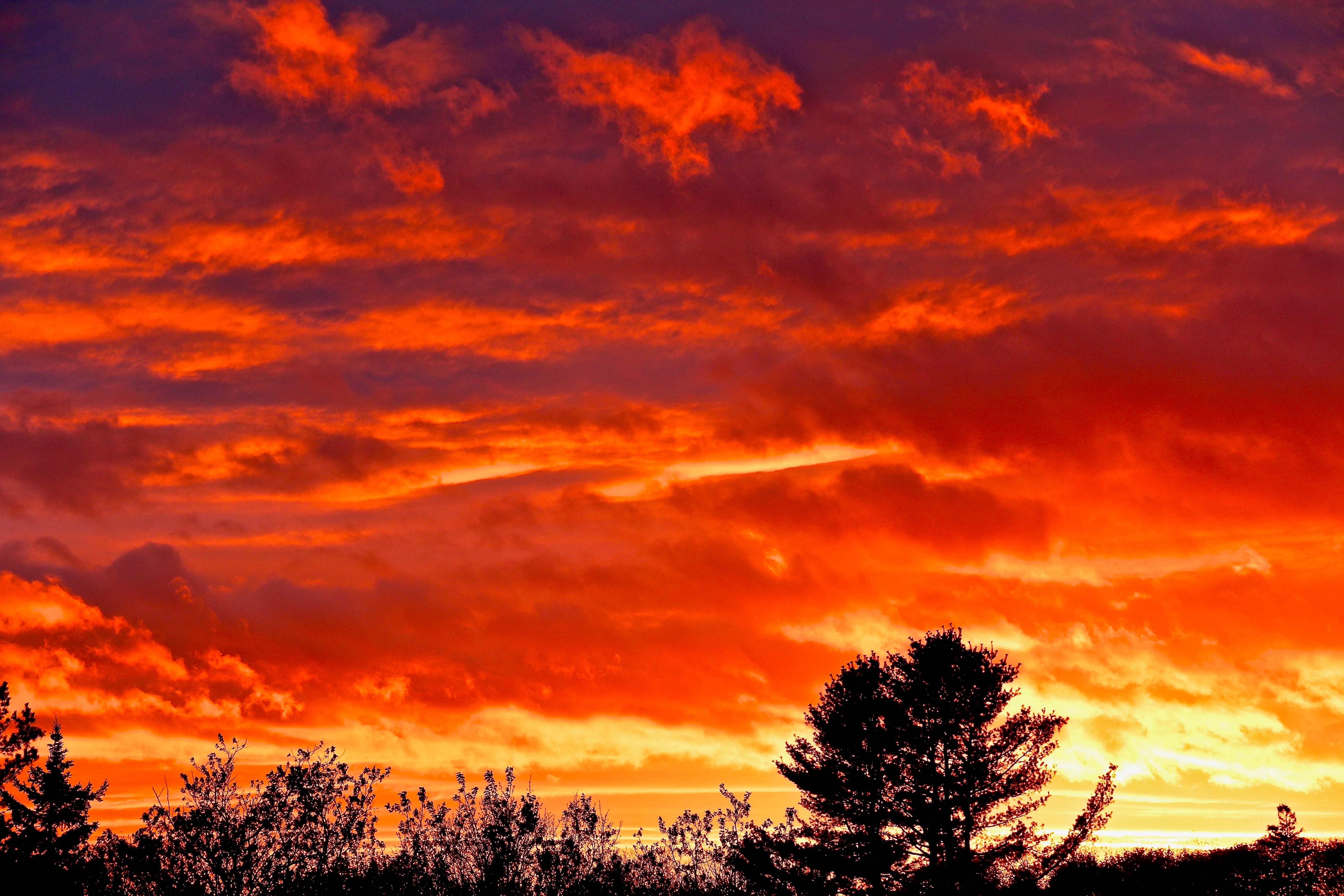 Sunset photo taken in Maine