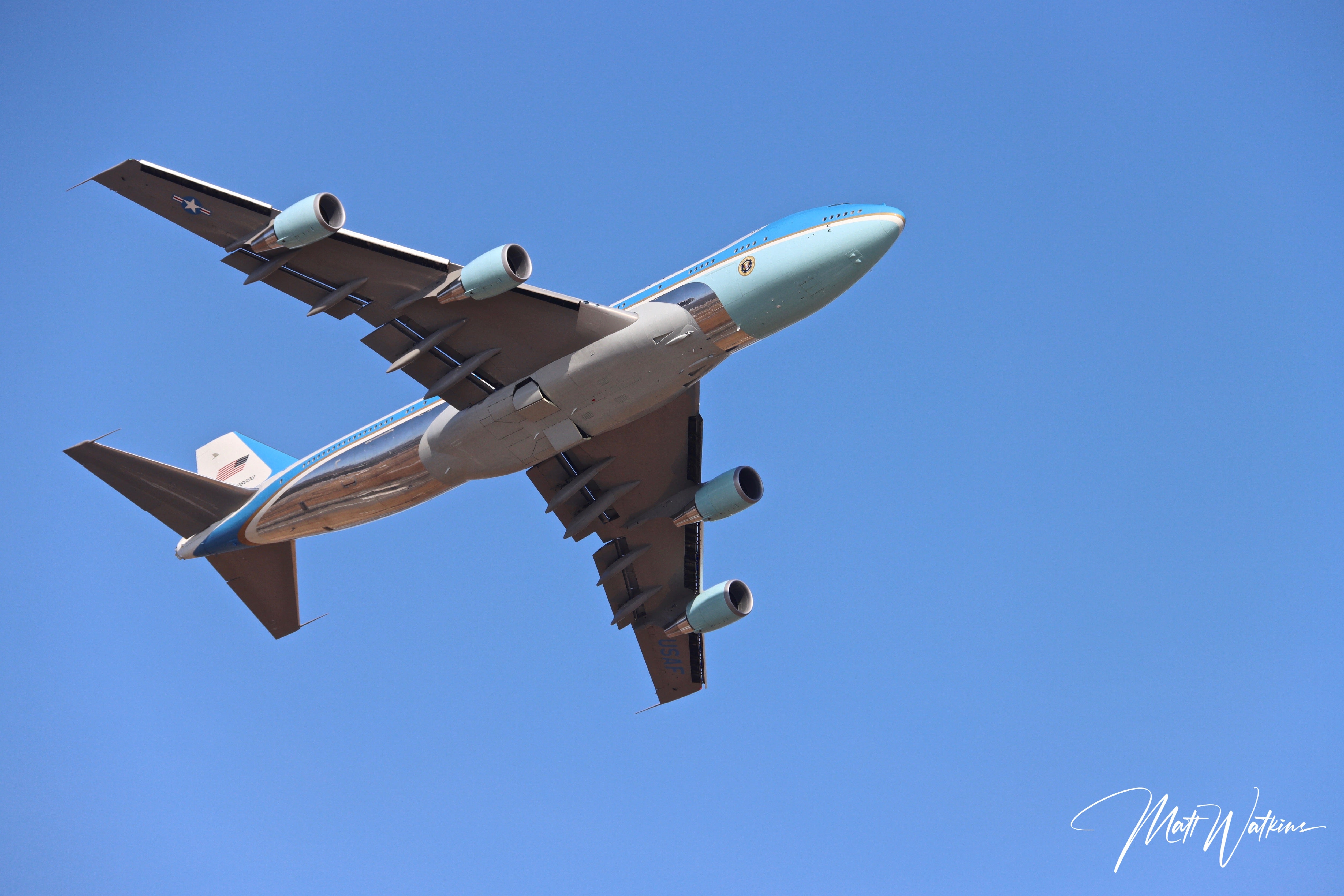 Air Force One, Bangor International Airport