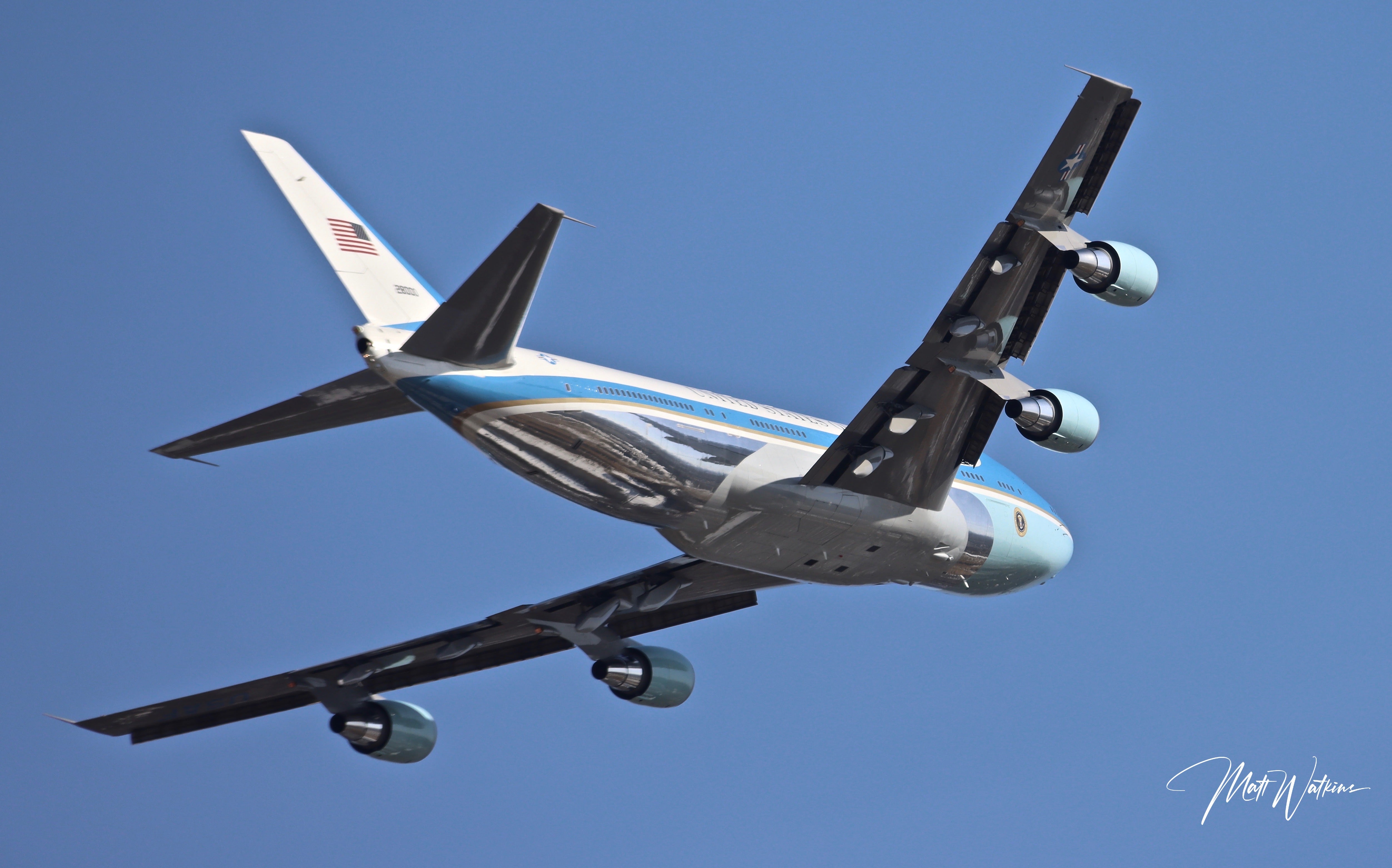 Air Force One, Bangor International Airport