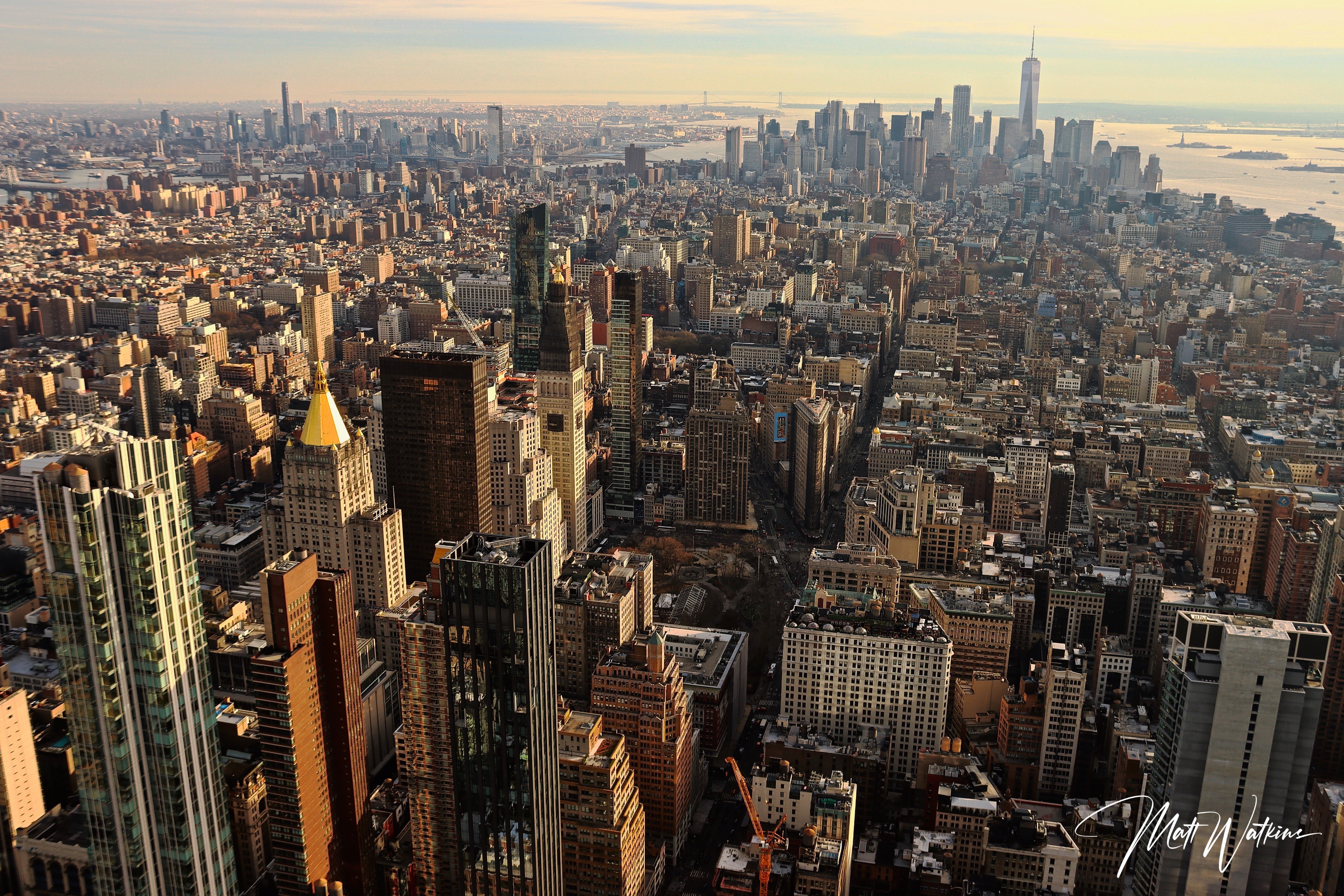 Cityscape of New York, New York