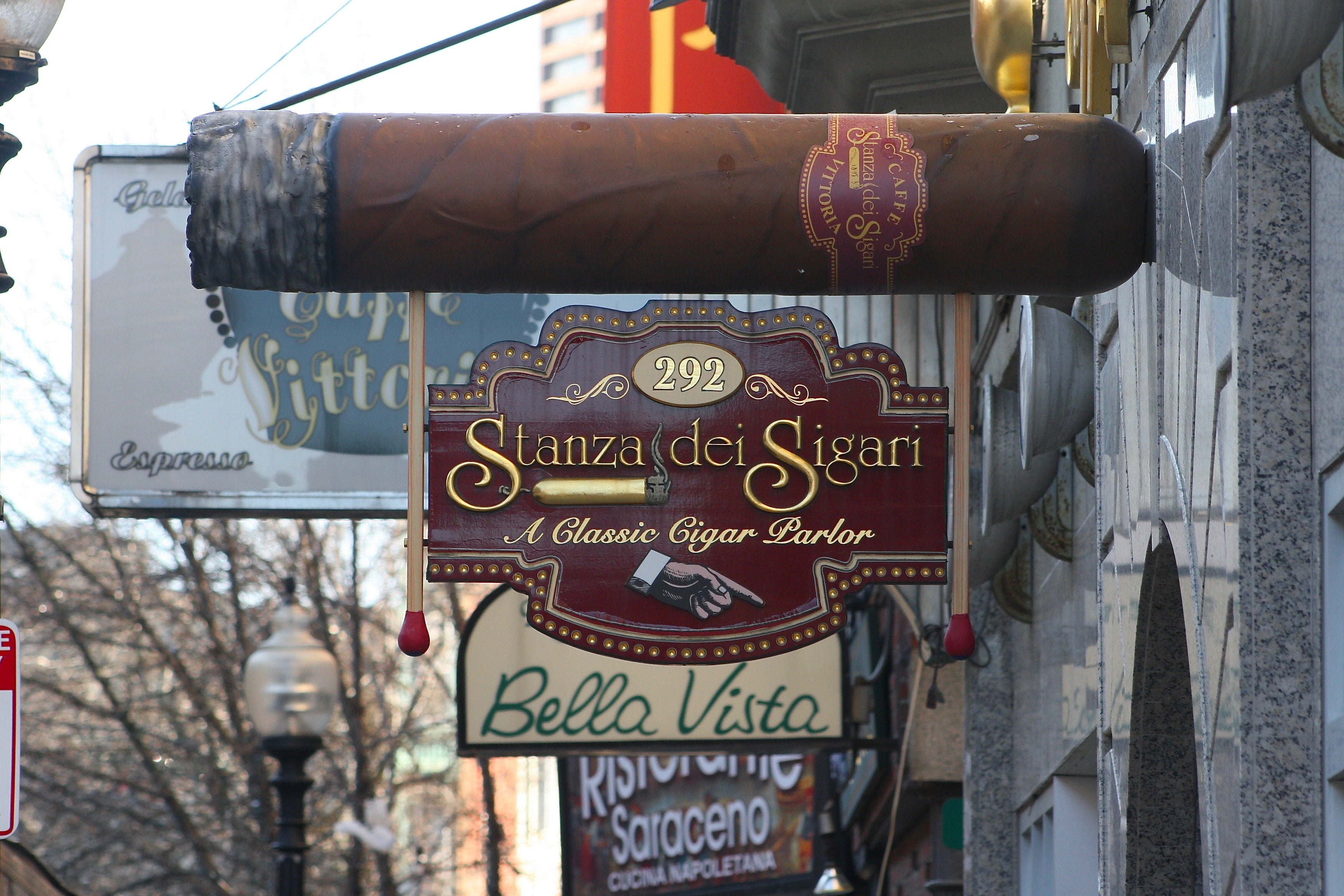 Cigar Parlor sign