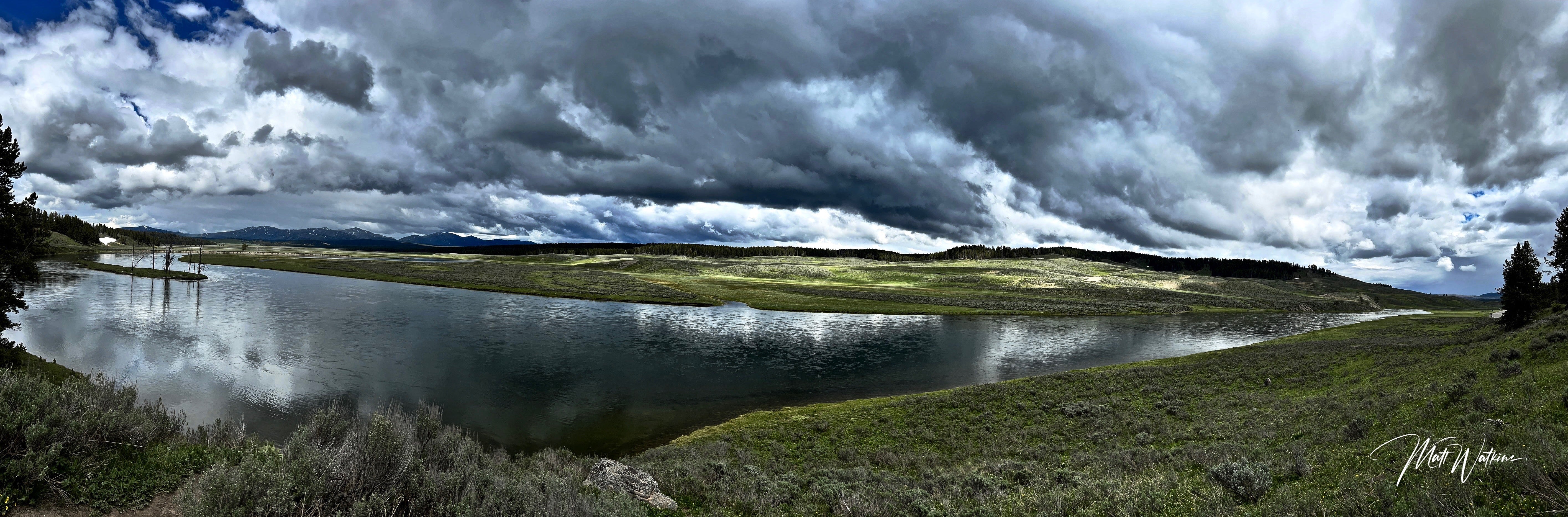 Yellowstone River, Yellowstone National Park, Wyoming