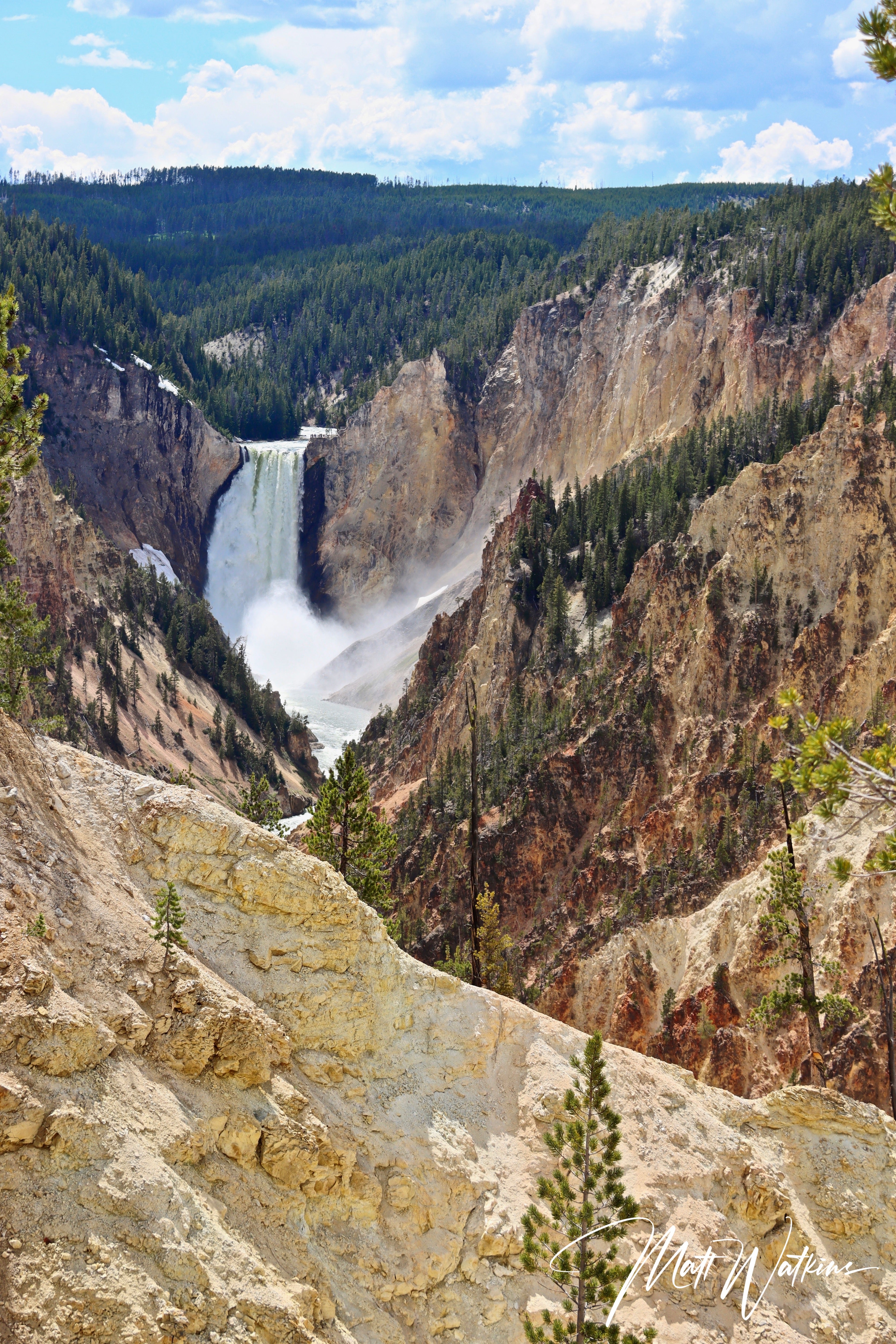 Yellowstone Falls, Yellowstone National Park