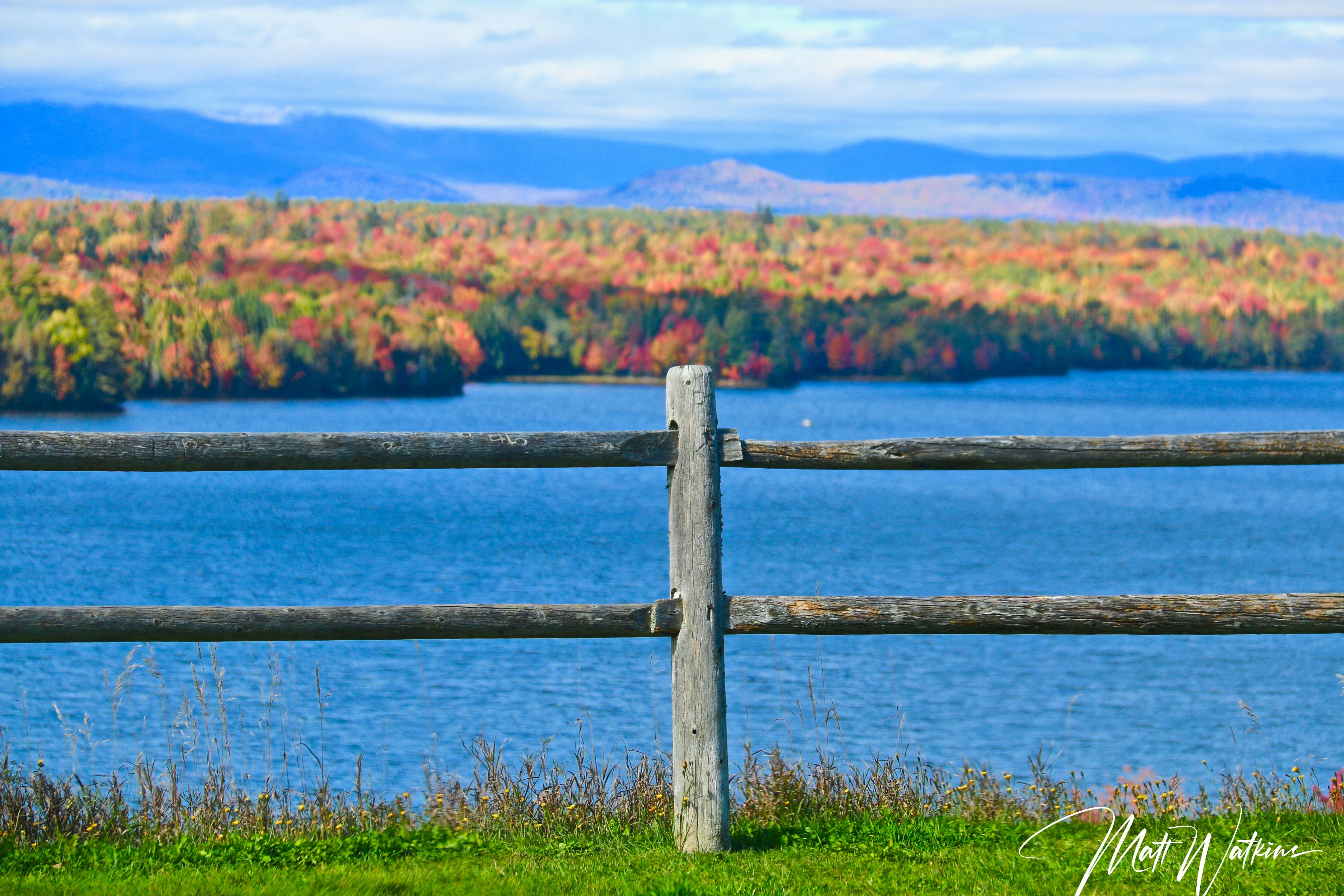 Fall foliage in Maine