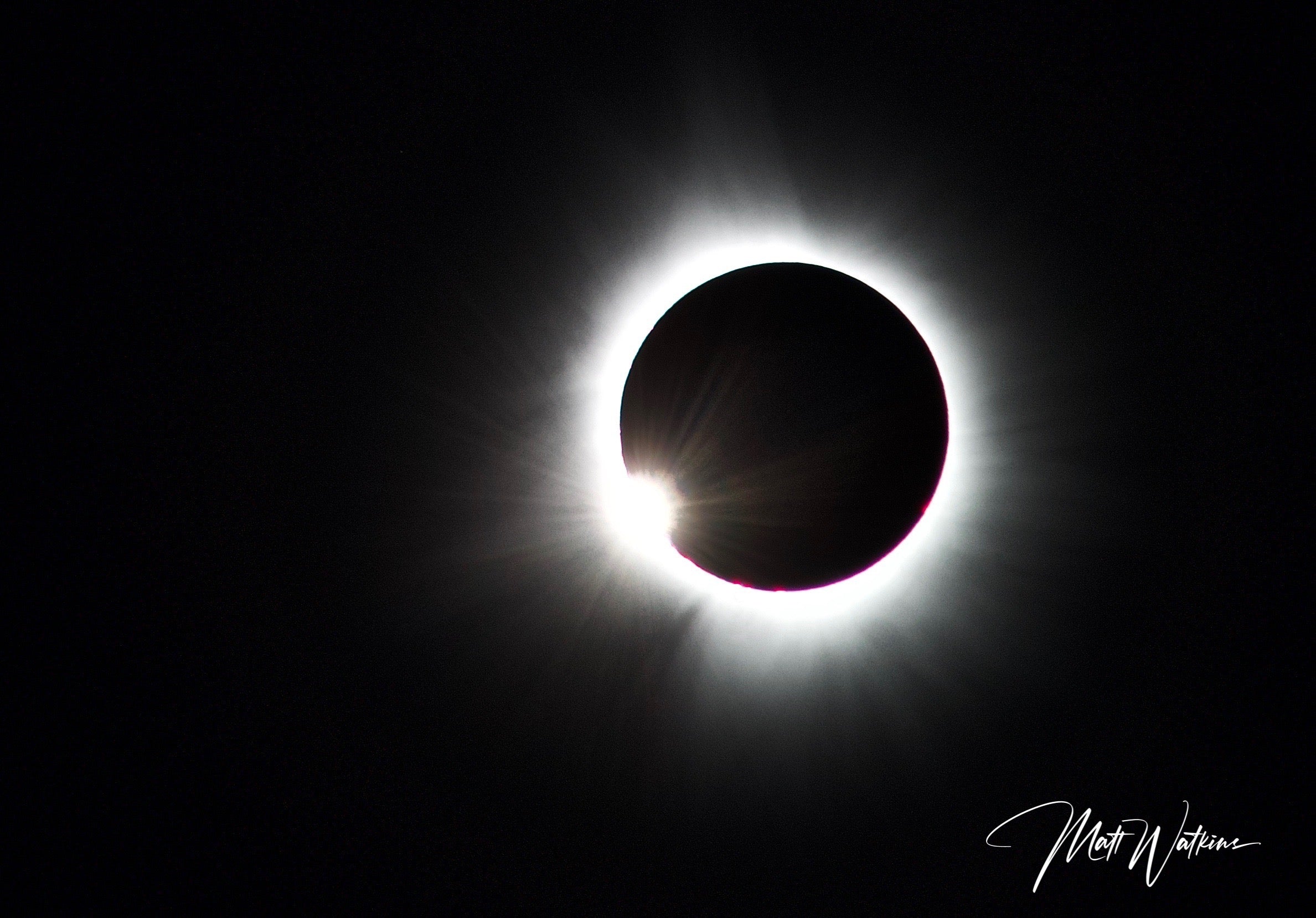 Solar Eclipse taken in Lincoln, Maine